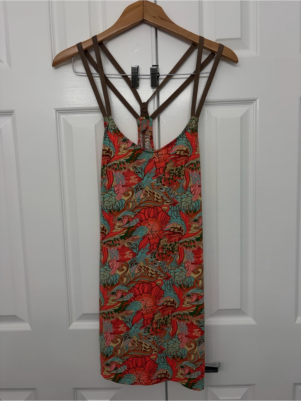 Maaji Floral Multicolor Swim Cover up/ dress• swimsuit material•beach•resort•M/L
